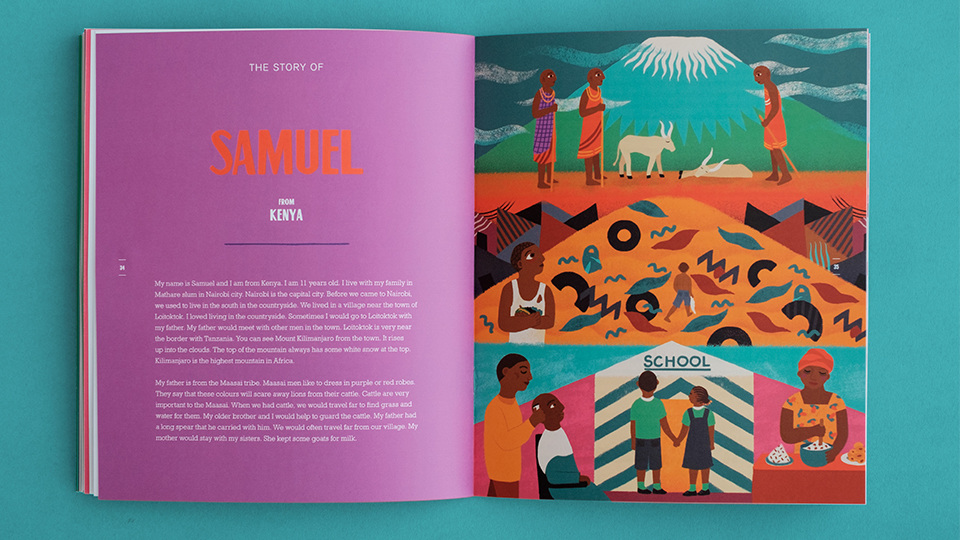 Illustrations For A Children Book Published By Concern Worldwide Editorial Design And Photos Red Dog Illustrations For A Children Book Published By Concern Worldwide Editorial Design And Photos Red Dog